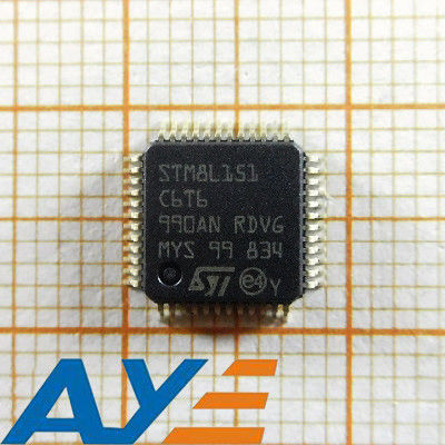 STM8L151C6T6 Electronic Components IC Chips Motor Ignition Controllers MCU