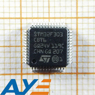 STM32F303CBT6 Electronic Components IC Chips Motor Ignition Controllers MCU